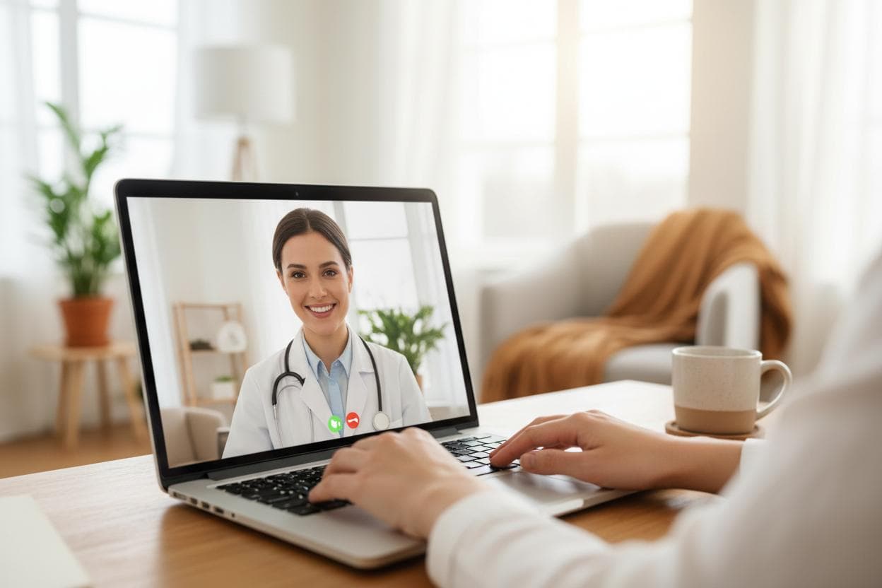 Telehealth video consultation
